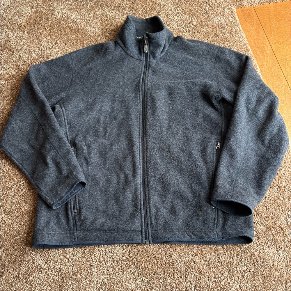 Smartwool Men’s Merino Wool Blend Full Zip Fleece XL